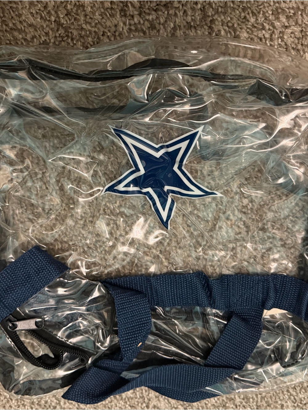 Dallas Cowboys Clear Stadium Bag